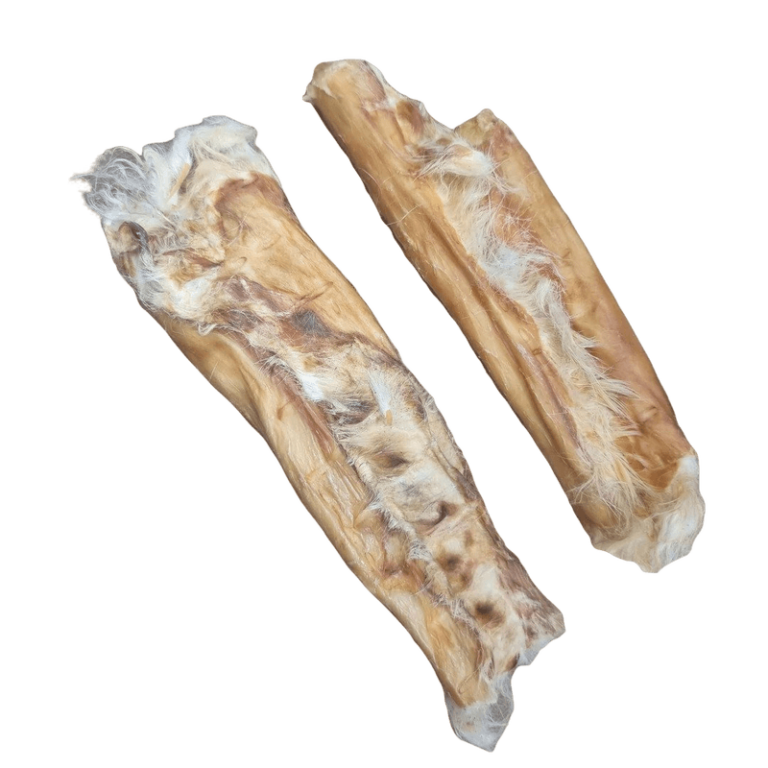 Rolled Rabbit Skin with Hair Carra Pet Foods